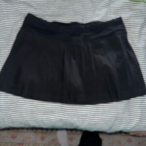 Black Pleated Skirt